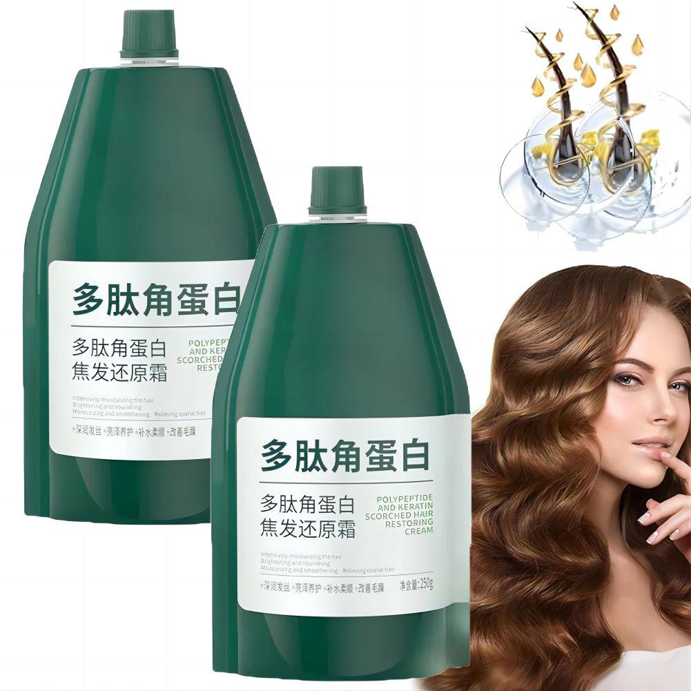 Hair Care With Protein - Krim pemulih rambut, 1/2 buah masker