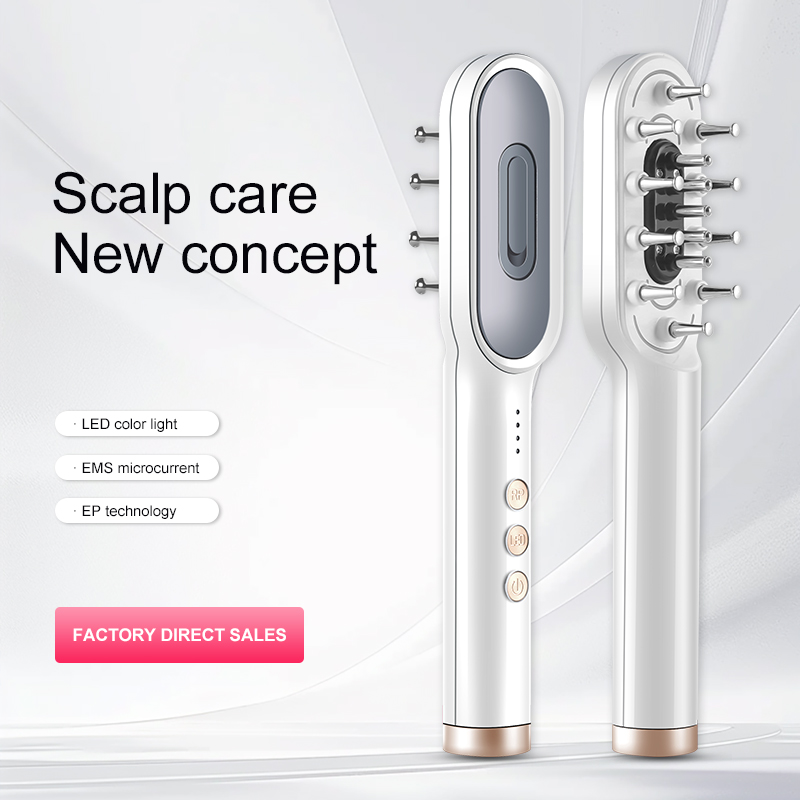 Hair Care With Protein - KSKIN sisir pijat elektrik terapi lampu