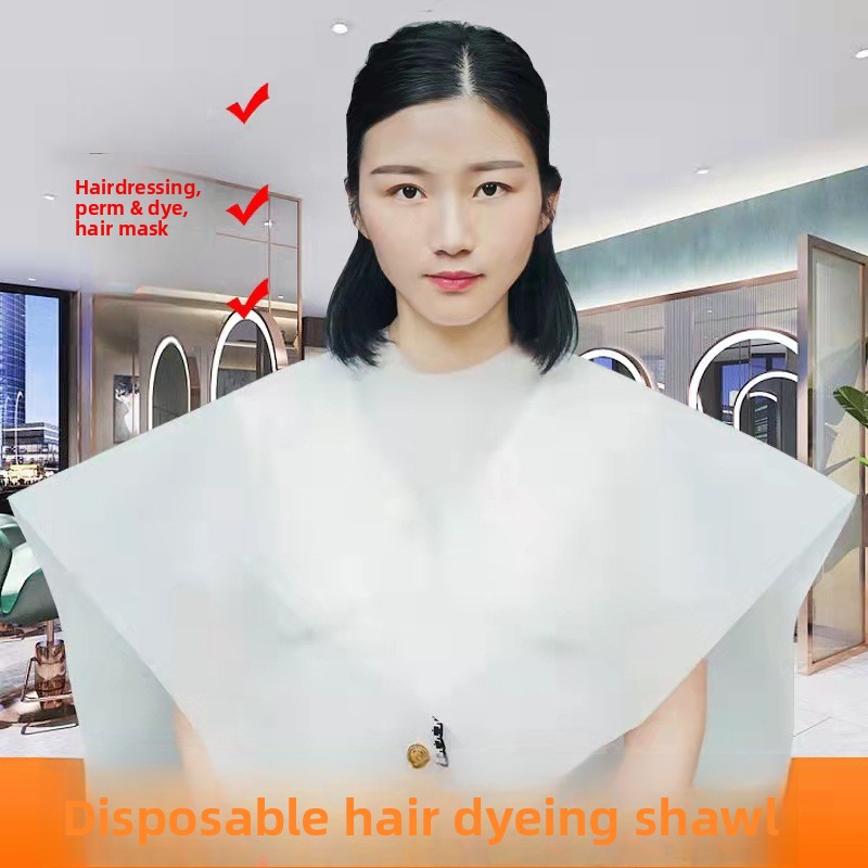 Hair Care In Salon - 50pcs Cape Pewarna Rambut Sekali Pakai