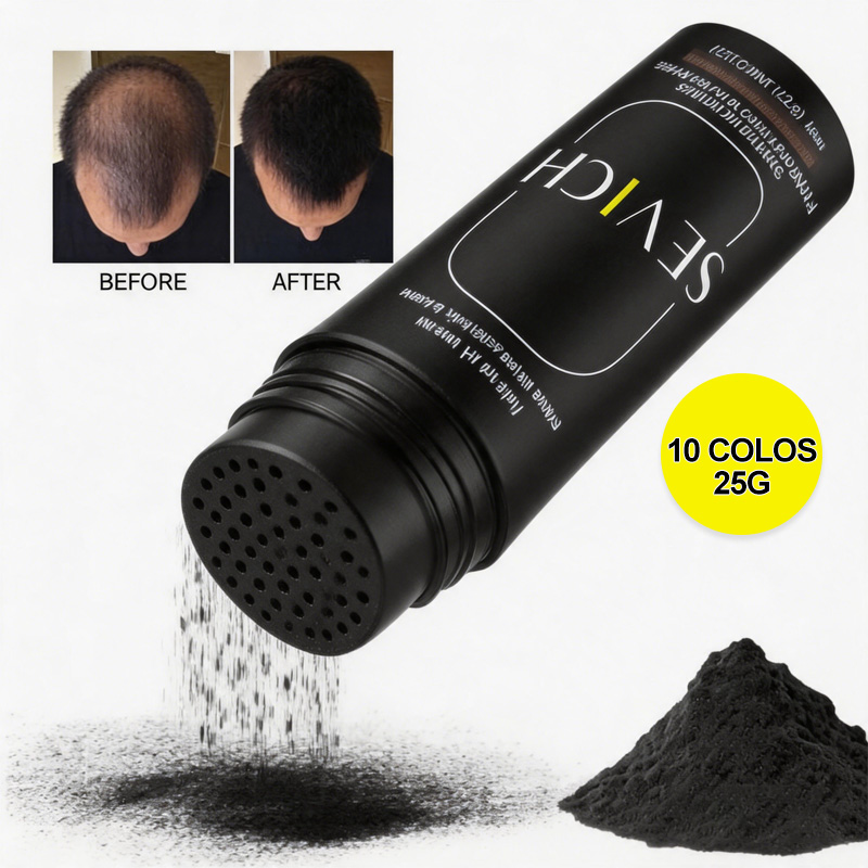 Hair Care With Protein - Semprotan Penebal Rambut Serat Keratin, Bubuk