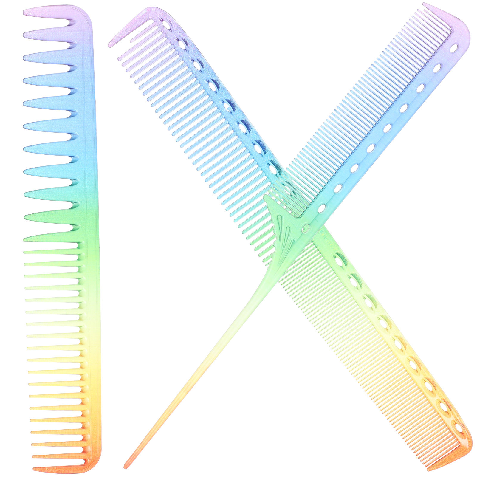 Hair Care In Salon - 3Pcs Sisir Tukang Cukur Sisir Penata