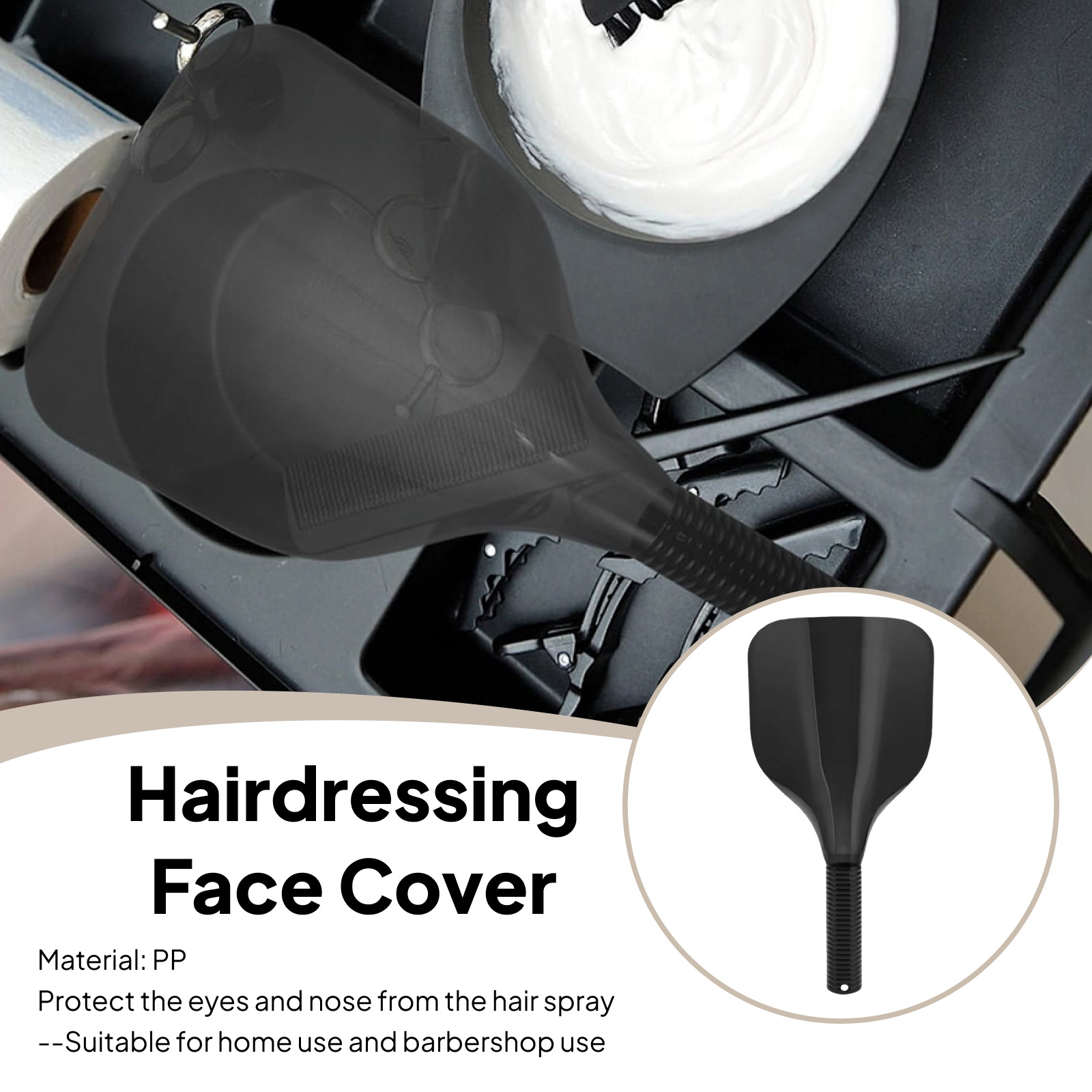 Hair Care Hair Mask - Masker wajah semprot penata rambut, pelindung