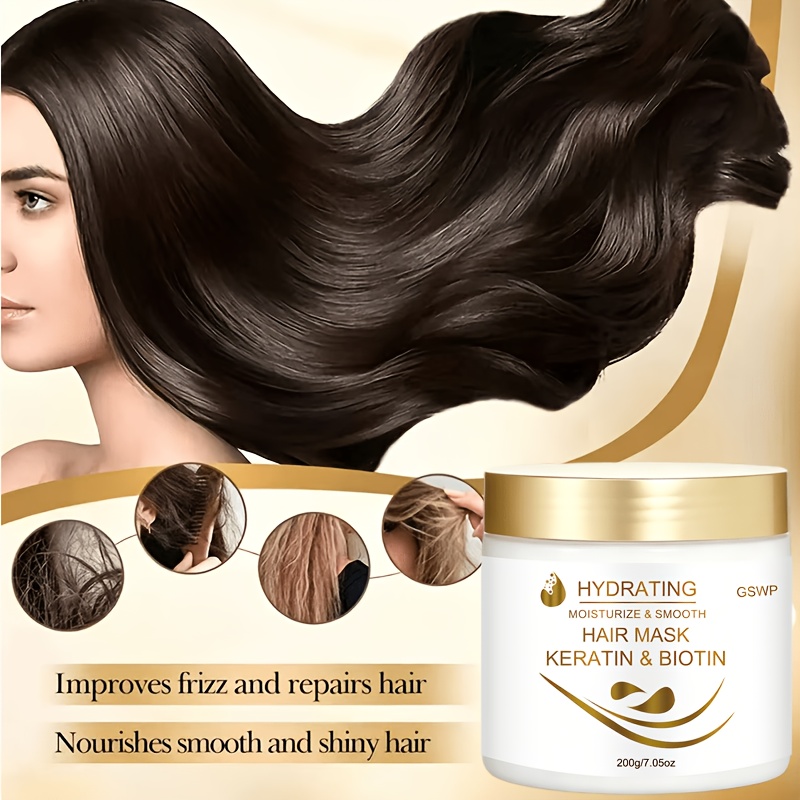 Masker Rambut Pelembap Keratin - Hair Care Hair Mask ulasan dan harga