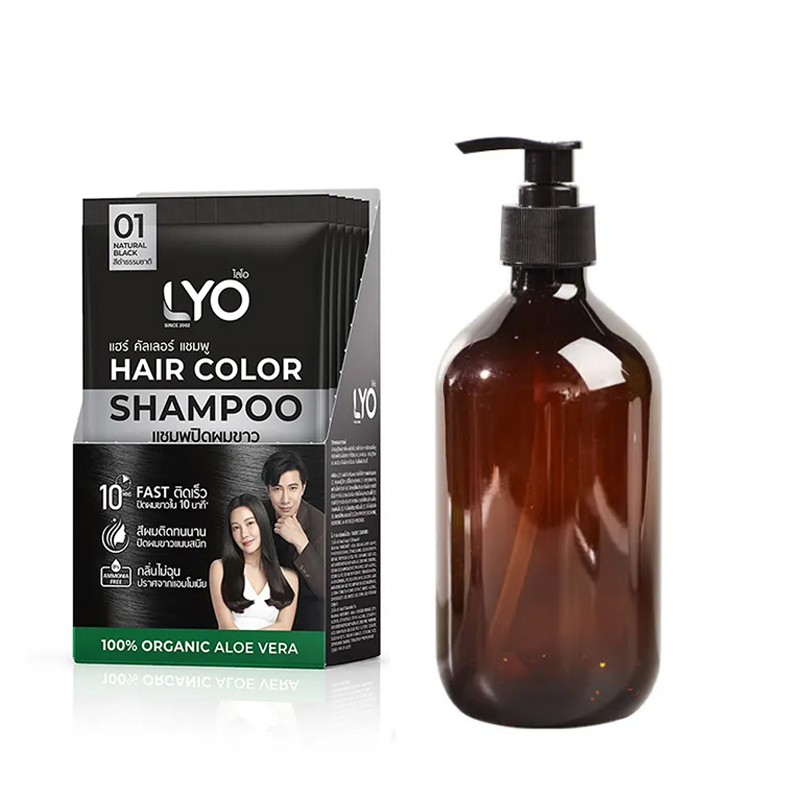 Lyo botol kemasan rambut celup - Hair Care Color ulasan dan harga
