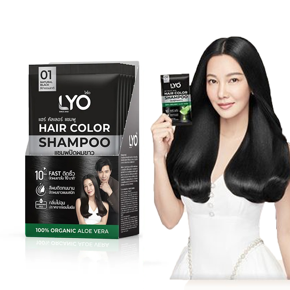 Lyo botol kemasan rambut celup - Hair Care Color ulasan dan harga