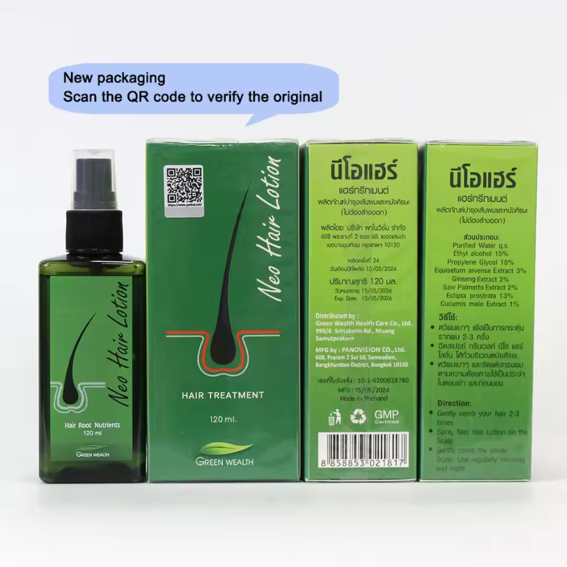 Neo Hair Lotion Asli 120ml Bua - Hair Care Natural Products ulasan dan harga