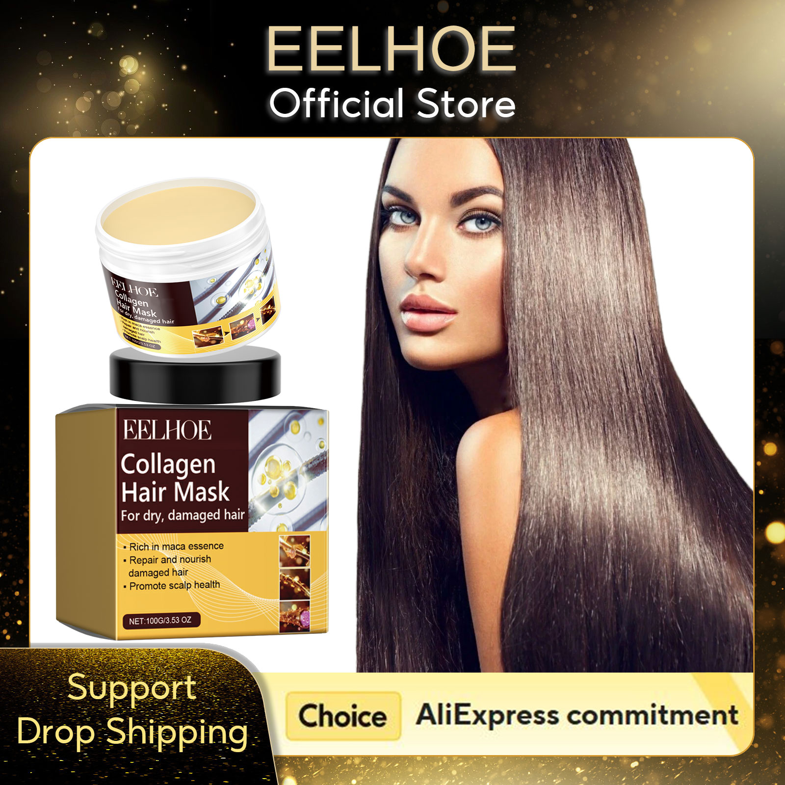EELHOE Masker Rambut Kolagen P - Hair Care With Protein ulasan dan harga