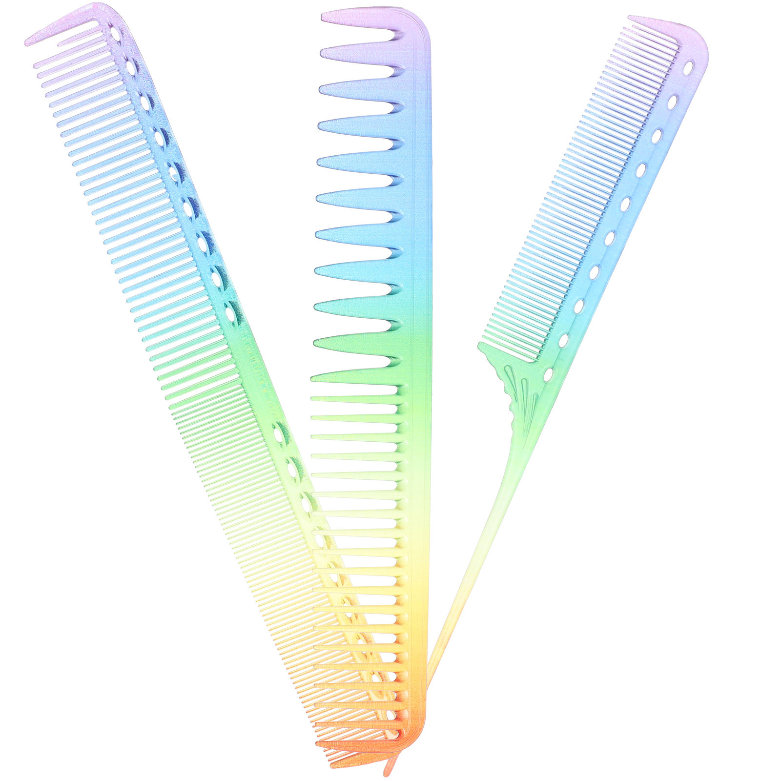 3Pcs Sisir Tukang Cukur Sisir  - Hair Care In Salon ulasan dan harga