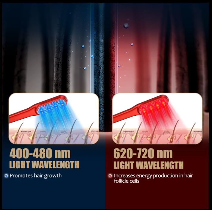Sisir Penumbuh Rambut Laser, P - Hair Care With Protein ulasan dan harga