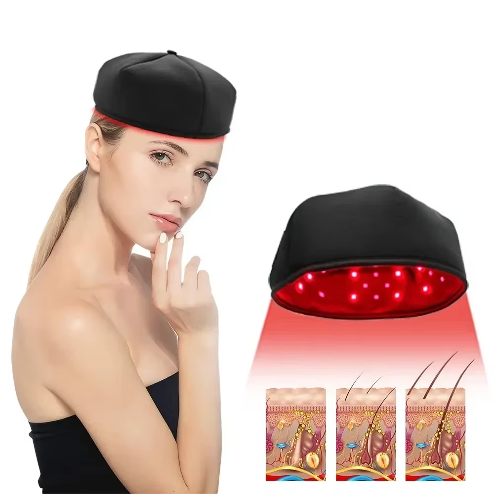 Topi Helm LED Merah Inframerah - Hair Care With Protein ulasan dan harga