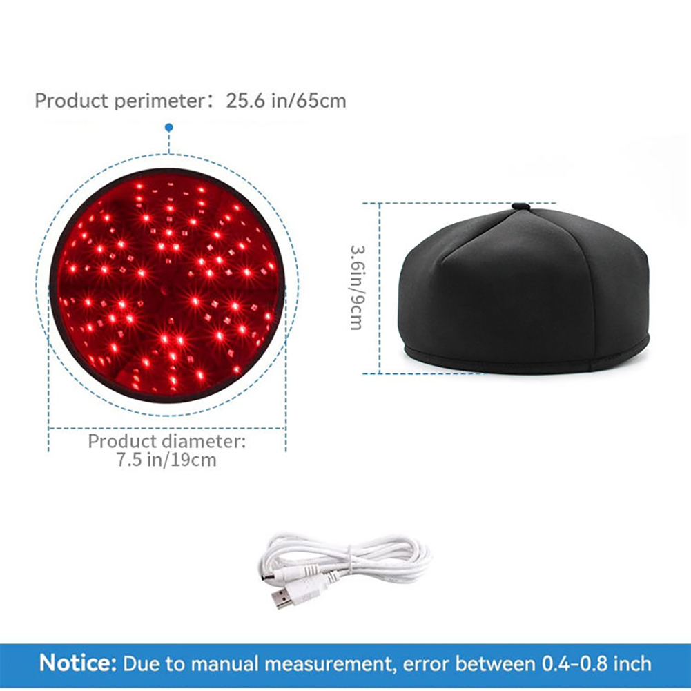 Topi Helm LED Merah Inframerah - Hair Care With Protein ulasan dan harga