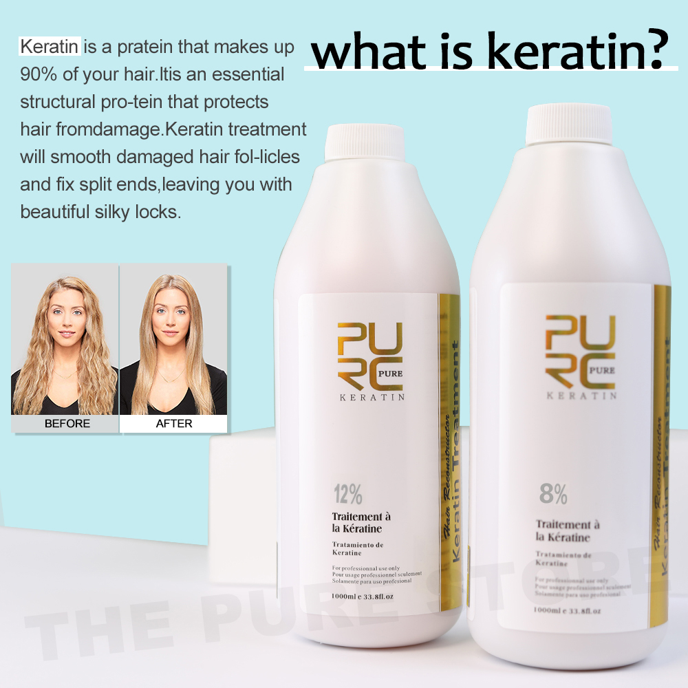 PURC perawatan penghalus Kerat - Hair Care With Protein ulasan dan harga
